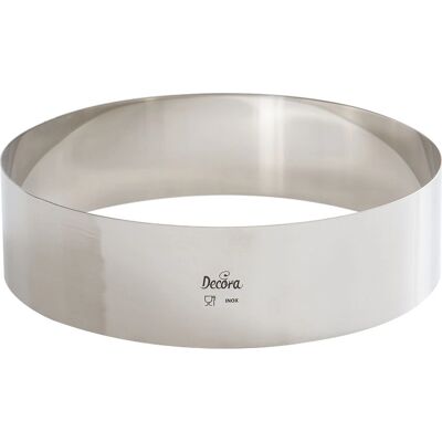 Decora 0063752 RVS Taartvorm - Diameter 26cm - Taartvorm Decora 0063752 RVS Taartvorm - Diameter 26cm - Taartvorm