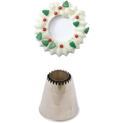 Decora 0263445 - Roestvrijstalen spuitzakpunt Decora 0263445 - Roestvrijstalen spuitzakpunt