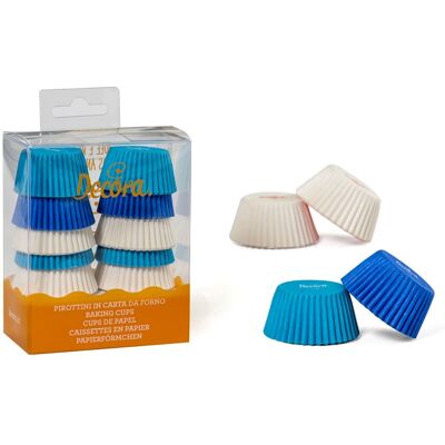Decora 0339750 Blau-Witte Muffinvormpjes - Cupcake/Muffin Cups Decora 0339750 Blau-Witte Muffinvormpjes - Cupcake/Muffin Cups