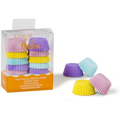Decora 0339744 Moules à Muffins Pastel - Papier Decora 0339744 Moules à Muffins Pastel - Papier