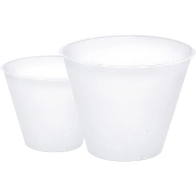 Decora 5232524 - Bases d'œufs en chocolat transparentes, lot de 2 Decora 5232524 - Bases d'œufs en chocolat transparentes, lot de 2