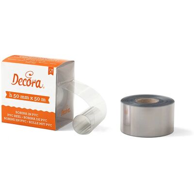 Decora 0160758 - Papel de envolver alimentos - 50m x 50mm Decora 0160758 - Papel de envolver alimentos - 50m x 50mm