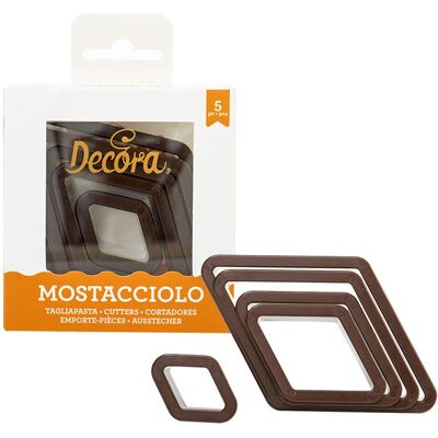 Decora 0255085 Ferramenta para Decorar Doces - Conjunto de Cortadores de Natal Decora 0255085 Ferramenta para Decorar Doces - Conjunto de Cortadores de Natal