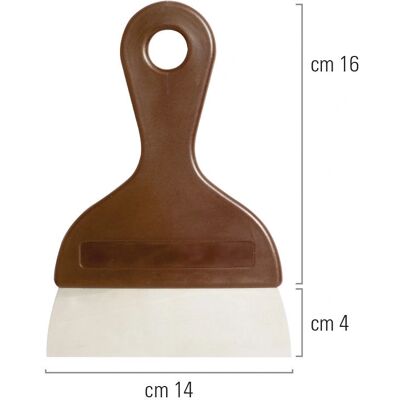 Decora 0271020 Spatule de cuisine en inox - Cooking spatula Decora 0271020 Spatule de cuisine en inox - Cooking spatula