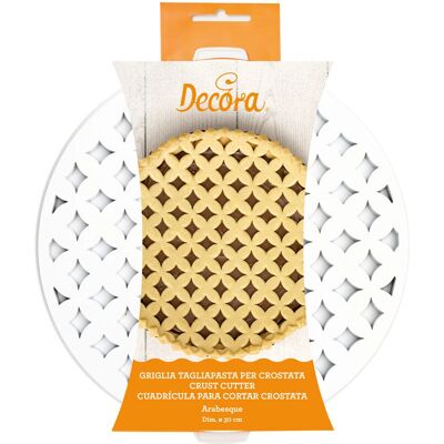 Decora 0215800 - Kunststoff Arabesque Tortenritzer - Backzubehör Decora 0215800 - Kunststoff Arabesque Tortenritzer - Backzubehör