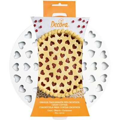 Decora κουπ παστίς καρδιάς για crostata - Μούλντ ψησίματος Decora κουπ παστίς καρδιάς για crostata - Μούλντ ψησίματος
