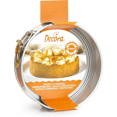 Decora Springform - Rund aus Stahl 28cm Antihaft Decora Springform - Rund aus Stahl 28cm Antihaft