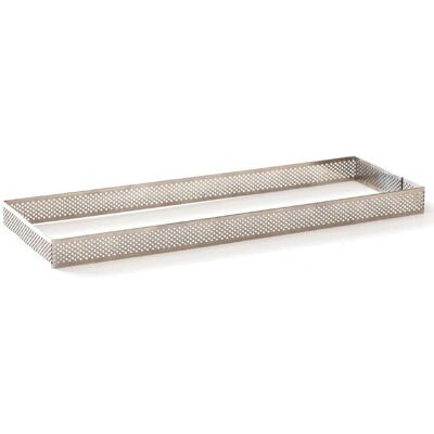 Molde Rectangular Microperforado de Acero Inoxidable - Molde para Hornear Molde Rectangular Microperforado de Acero Inoxidable - Molde para Hornear