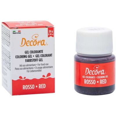 Colorant Gel Rouge Decora - Décoration de Desserts - Publicité Colorant Gel Rouge Decora - Décoration de Desserts - Publicité