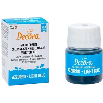 Decora Gel Colorant Bleu - Brillant & Intense - 28g - Publicité Decora Gel Colorant Bleu - Brillant & Intense - 28g - Publicité