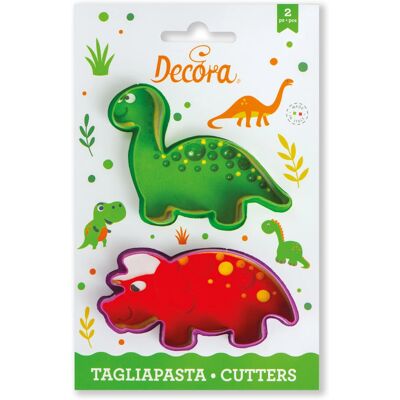 Decora Ensemble de Découpeurs - Dinosaures - Italie Decora Ensemble de Découpeurs - Dinosaures - Italie