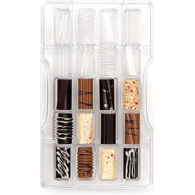 Moule à chocolat Decora 20 cavités - Type de chocolat Moule à chocolat Decora 20 cavités - Type de chocolat