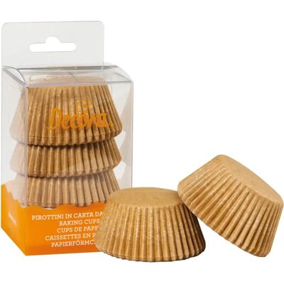 Decora Nocciola Cups en Papier pour Cuisson - Moules à Muffins & Cupcakes Decora Nocciola Cups en Papier pour Cuisson - Moules à Muffins & Cupcakes