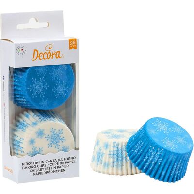 Decora 0339847 moule à pâtisserie - 36 caissettes à muffins Decora 0339847 moule à pâtisserie - 36 caissettes à muffins