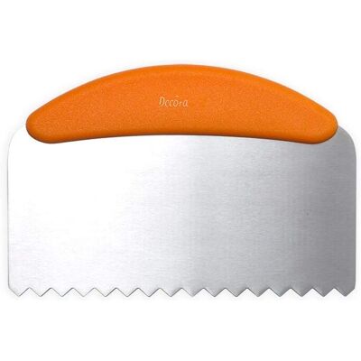 Spatola Decorativa Ondulata in Acciaio Inox Karma - Tipo di Torta Spatola Decorativa Ondulata in Acciaio Inox Karma - Tipo di Torta