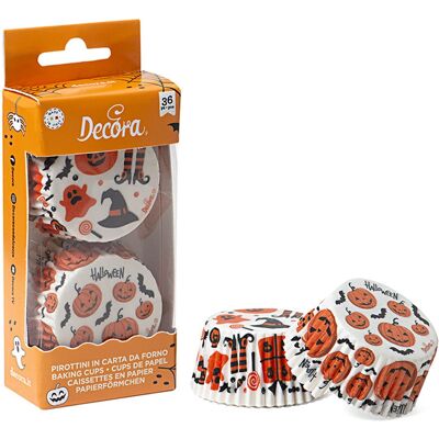Decora - 0339860 - 5 cm - Halloween - Baking cups Decora - 0339860 - 5 cm - Halloween - Baking cups