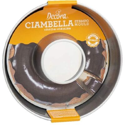 Decora Runde Antihaft-Backform - Ø24cm - Kuchen & Donut Decora Runde Antihaft-Backform - Ø24cm - Kuchen & Donut