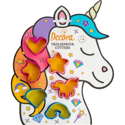 Σετ κοπτικών Decora - Ποικιλίας χρωμάτων - 6 τεμάχια Σετ κοπτικών Decora - Ποικιλίας χρωμάτων - 6 τεμάχια