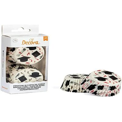 Decora Papper Bakformar för Student - 36 st Decora Papper Bakformar för Student - 36 st