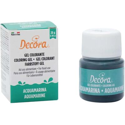 Decora Gel Colorante Alimentare Acquamarina - 28g - Tipo di Prodotto Decora Gel Colorante Alimentare Acquamarina - 28g - Tipo di Prodotto