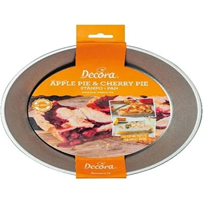 Decora Moule à Tarte Rond Ø23xH3.5cm - Pie Type Decora Moule à Tarte Rond Ø23xH3.5cm - Pie Type