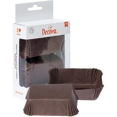 Decora Modèle Marron Rectangulaire Moules à Cuisson - Type de Cuisson Decora Modèle Marron Rectangulaire Moules à Cuisson - Type de Cuisson