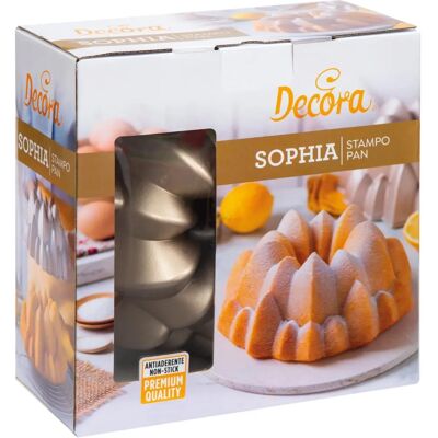 Decora - Sophia Ø24x10 - Ø24 cm - Cakevorm Decora - Sophia Ø24x10 - Ø24 cm - Cakevorm