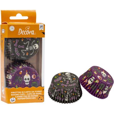 Decora - 0339864 - Halloween - 5 cm - Moules à muffins papier Decora - 0339864 - Halloween - 5 cm - Moules à muffins papier