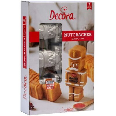 Decora Nootknaker Bakvorm - Aluminium Non-Stick 29x18cm Decora Nootknaker Bakvorm - Aluminium Non-Stick 29x18cm