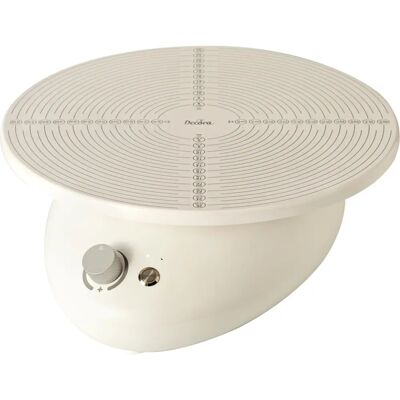 Decora Plateau Rotatif pour Gâteaux - Diamètre 28cm - Électrique, Régulateur de vitesse - Publicité Decora Plateau Rotatif pour Gâteaux - Diamètre 28cm - Électrique, Régulateur de vitesse - Publicité