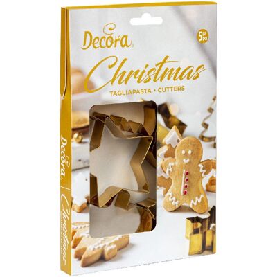 Decora Set van 5 Kerst Uitsteker Decora Set van 5 Kerst Uitsteker