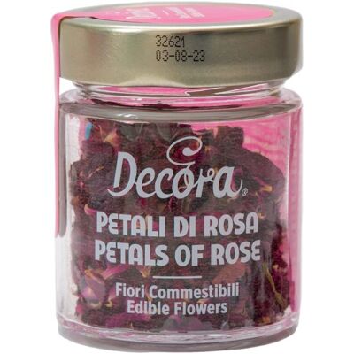Fiori Eduli di Rosa - Petali di Rosa Secchi per Decorazione Fiori Eduli di Rosa - Petali di Rosa Secchi per Decorazione