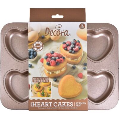 Decora 0070110 Moule à Gâteau en Cœur - Moule à Cuisson Decora 0070110 Moule à Gâteau en Cœur - Moule à Cuisson