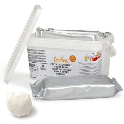 Pasta di Zucchero Bianca Decora - 5kg - Decorazione Torte Pasta di Zucchero Bianca Decora - 5kg - Decorazione Torte