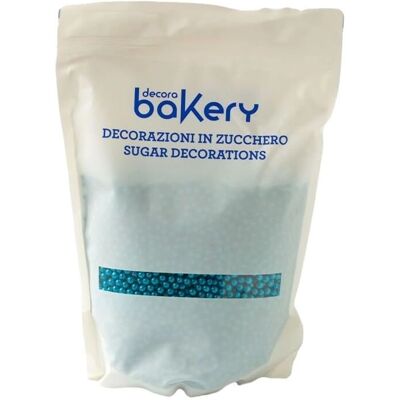 Perle Di Zucchero - Color Azzurro Met. - 1kg - Perle di zucchero Perle Di Zucchero - Color Azzurro Met. - 1kg - Perle di zucchero