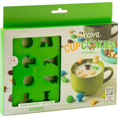 Découpe- biscuits Decora - Vert - Mini Cookies Tasses de Lait - 0255237 Découpe- biscuits Decora - Vert - Mini Cookies Tasses de Lait - 0255237