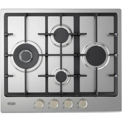 De’Longhi YLG 60 RFX Piano cottura a gas - Acciaio inox 60cm 4 zone De’Longhi YLG 60 RFX Piano cottura a gas - Acciaio inox 60cm 4 zone