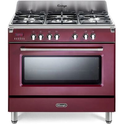 De’Longhi MEM 965 RX ED - Bordeaux - Freestanding cooker De’Longhi MEM 965 RX ED - Bordeaux - Freestanding cooker