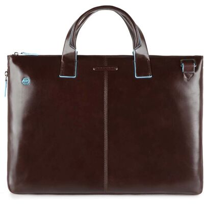 Custodia per laptop in pelle rosso Mogano Piquadro 15,6" - Borsa da lavoro Custodia per laptop in pelle rosso Mogano Piquadro 15,6" - Borsa da lavoro