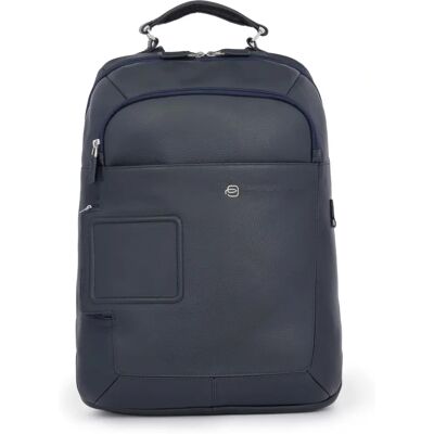 Piquadro Blue Men's Backpack with Laptop Compartment - Backpack Piquadro Blue Men's Backpack with Laptop Compartment - Backpack
