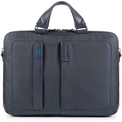 Custodia P16 Piquadro - Blu - 41cm Custodia P16 Piquadro - Blu - 41cm
