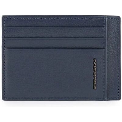 Portacarte RFID blu Piquadro Modus - 6cc 11cm Portacarte RFID blu Piquadro Modus - 6cc 11cm