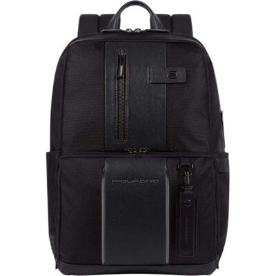 Piquadro Recycled Fabric 14" Laptop Backpack - Business Travel Piquadro Recycled Fabric 14" Laptop Backpack - Business Travel