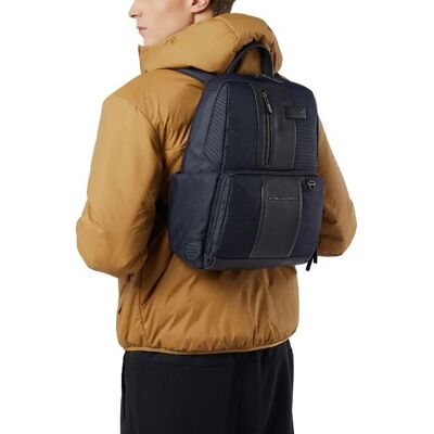 PIQUADRO Brief 2 Laptop Backpack - Unisex, 14-inch, RFID, LED PIQUADRO Brief 2 Laptop Backpack - Unisex, 14-inch, RFID, LED