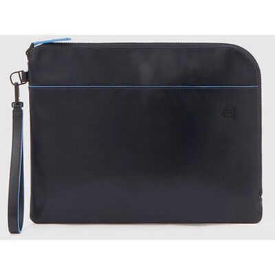Piquadro AC6100B2VR Borsa pochette in pelle blu Piquadro AC6100B2VR Borsa pochette in pelle blu