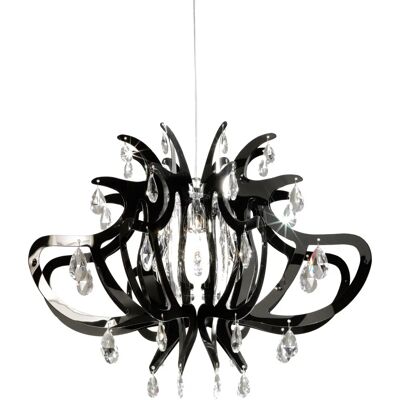 Lustre Suspendu Blanc/Transparent Lillibet - Pendant Light Lustre Suspendu Blanc/Transparent Lillibet - Pendant Light