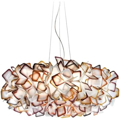 Suspension Clizia Orange de Slamp - Lampe suspendue - Publicité Suspension Clizia Orange de Slamp - Lampe suspendue - Publicité