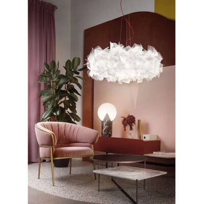 Suspension Clizia de Slamp - Élégance artisanale intérieure - Publicité Suspension Clizia de Slamp - Élégance artisanale intérieure - Publicité