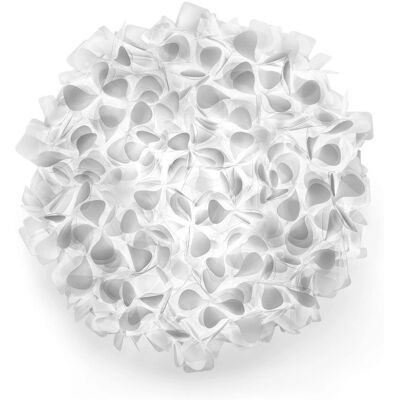 Lustre mural et plafond Clizia blanc grand modèle - Éclairage de plafond et murale - Publicité Lustre mural et plafond Clizia blanc grand modèle - Éclairage de plafond et murale - Publicité
