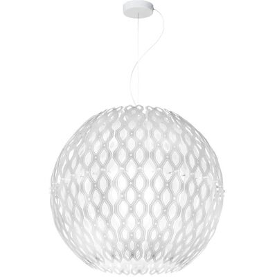 Suspension Slamp Charlotte - Motif en nid d'abeille hexagonal - Blanc - Publicité Suspension Slamp Charlotte - Motif en nid d'abeille hexagonal - Blanc - Publicité